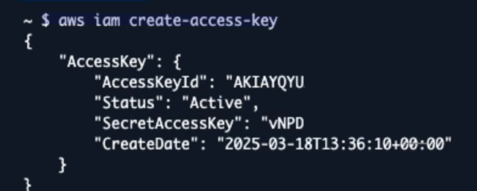CloudShell Output